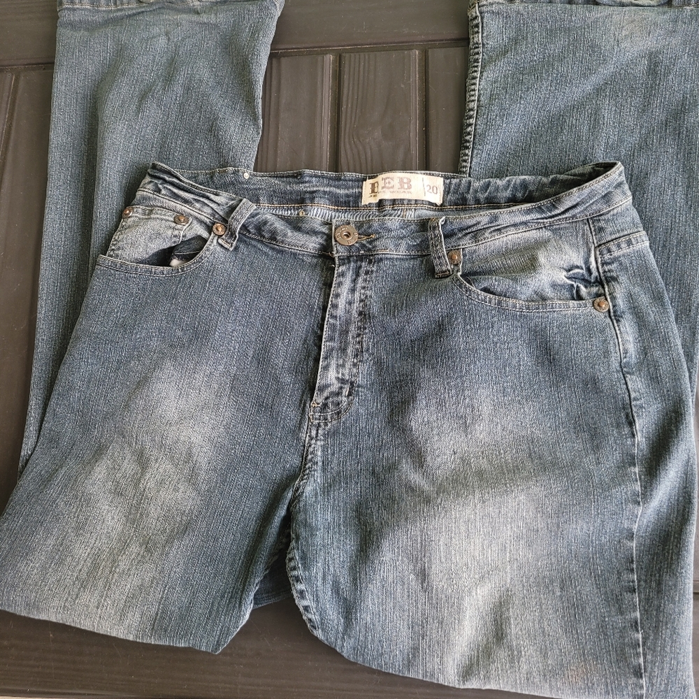 Deb Jeans boot cut size 20 with 32 inseam